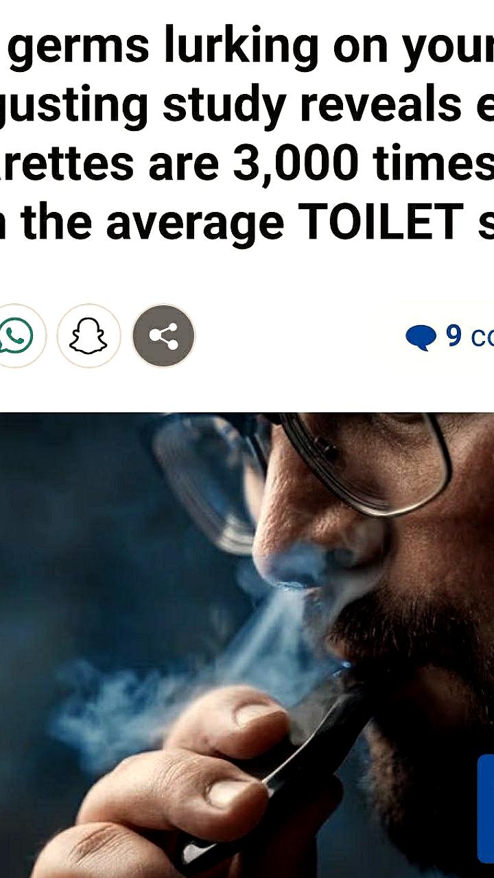 Учёные обнаружили, что вейпы содержат в 3000 раз больше бактерий, чем унитазы