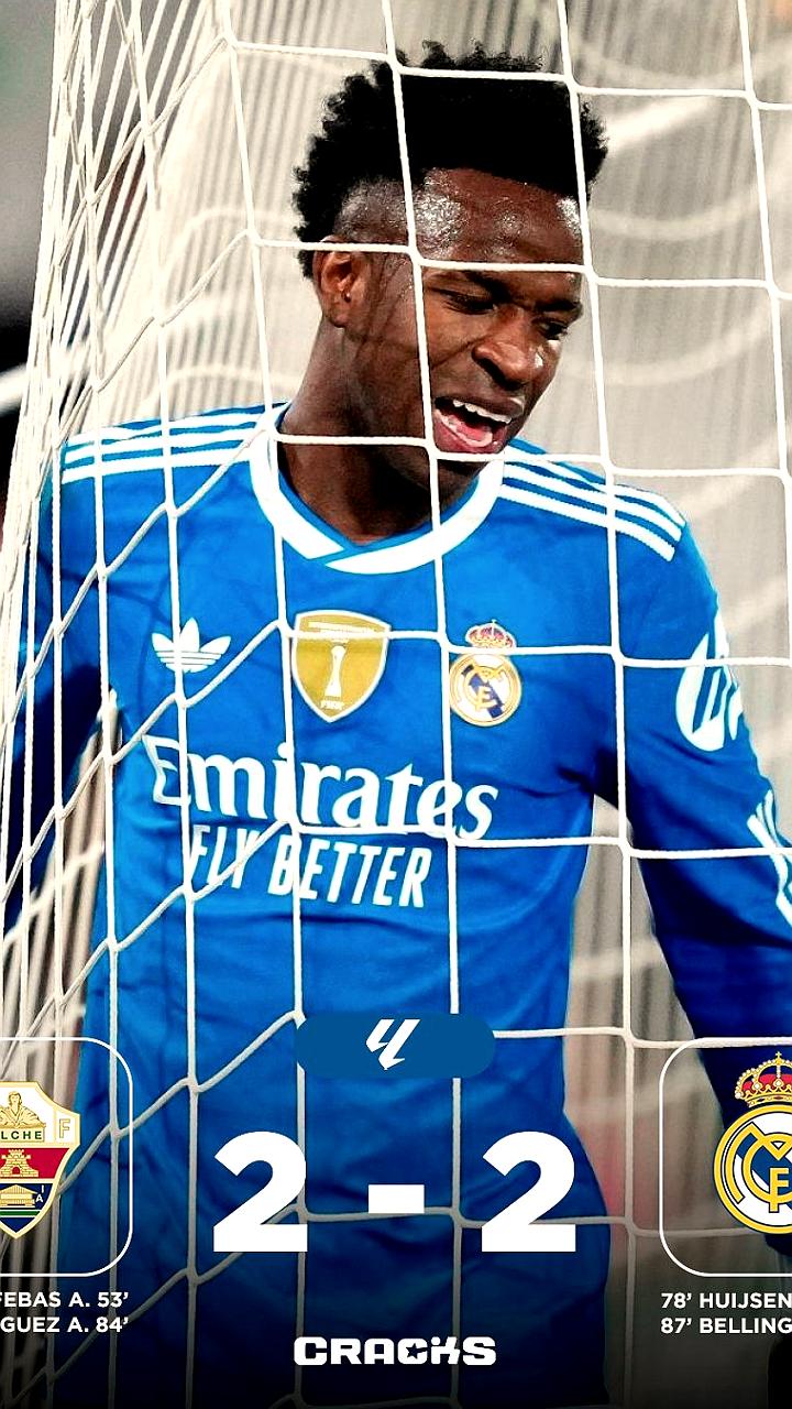 Реал теряет очки в матче с Эльче, Барселона приближается в Ла Лиге