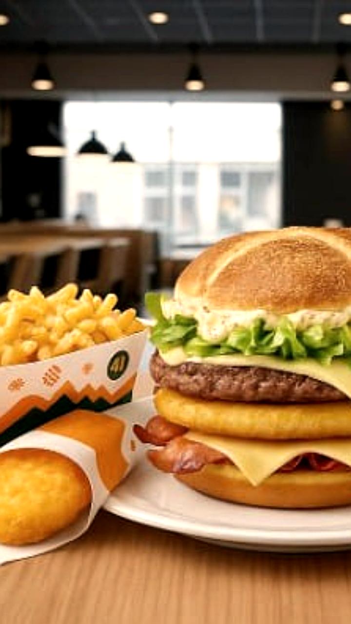 Вкусно и точка представляет новое белорусское меню с бургером и чаем