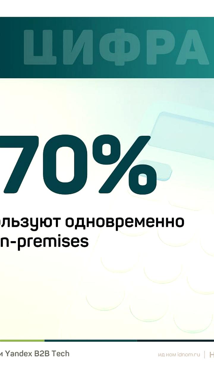 Облачные технологии как основа цифровой трансформации: исследование Яков и Партнёры и Yandex B2B Tech