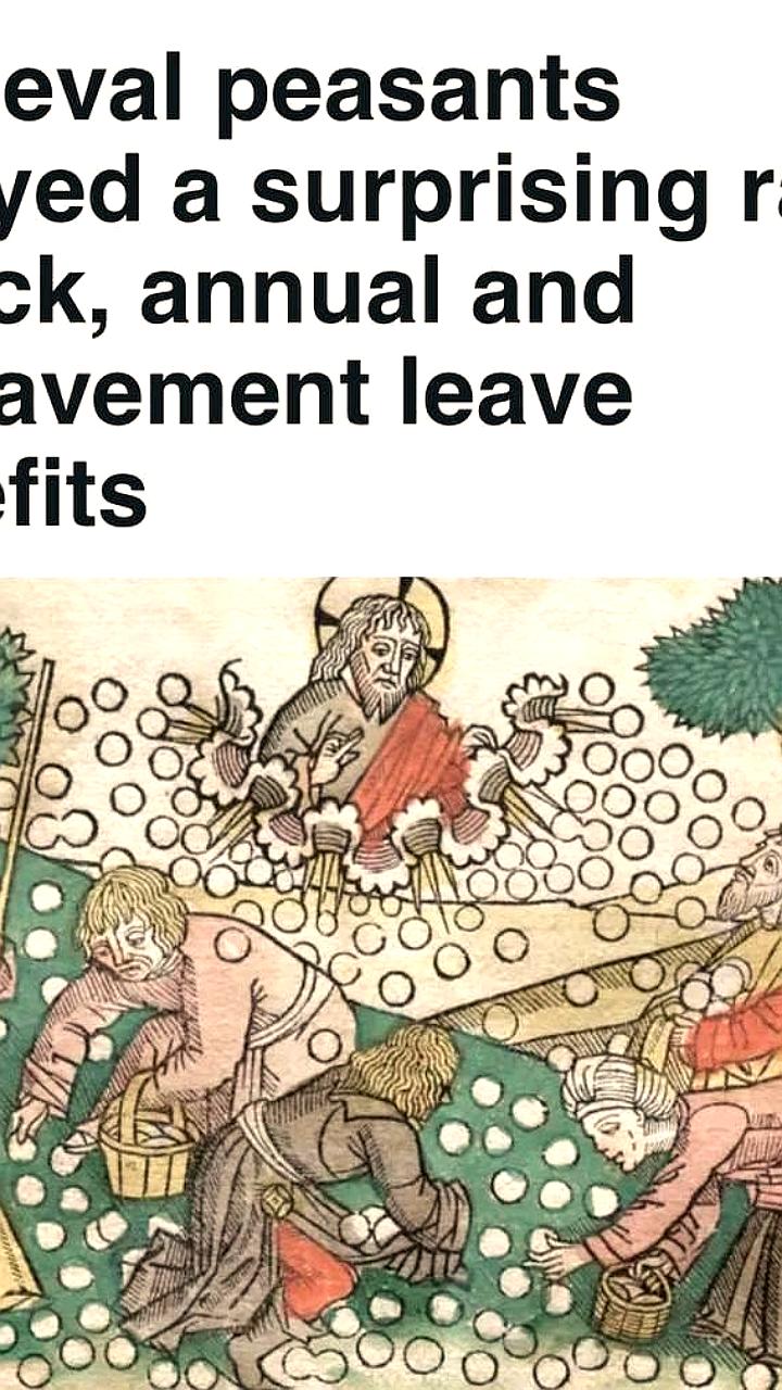 Ученые сравнили условия труда крестьян 1300-х и офисных работников 2025 года