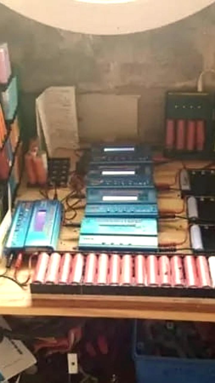 Автономная система питания на базе б/у аккумуляторов работает более восьми лет