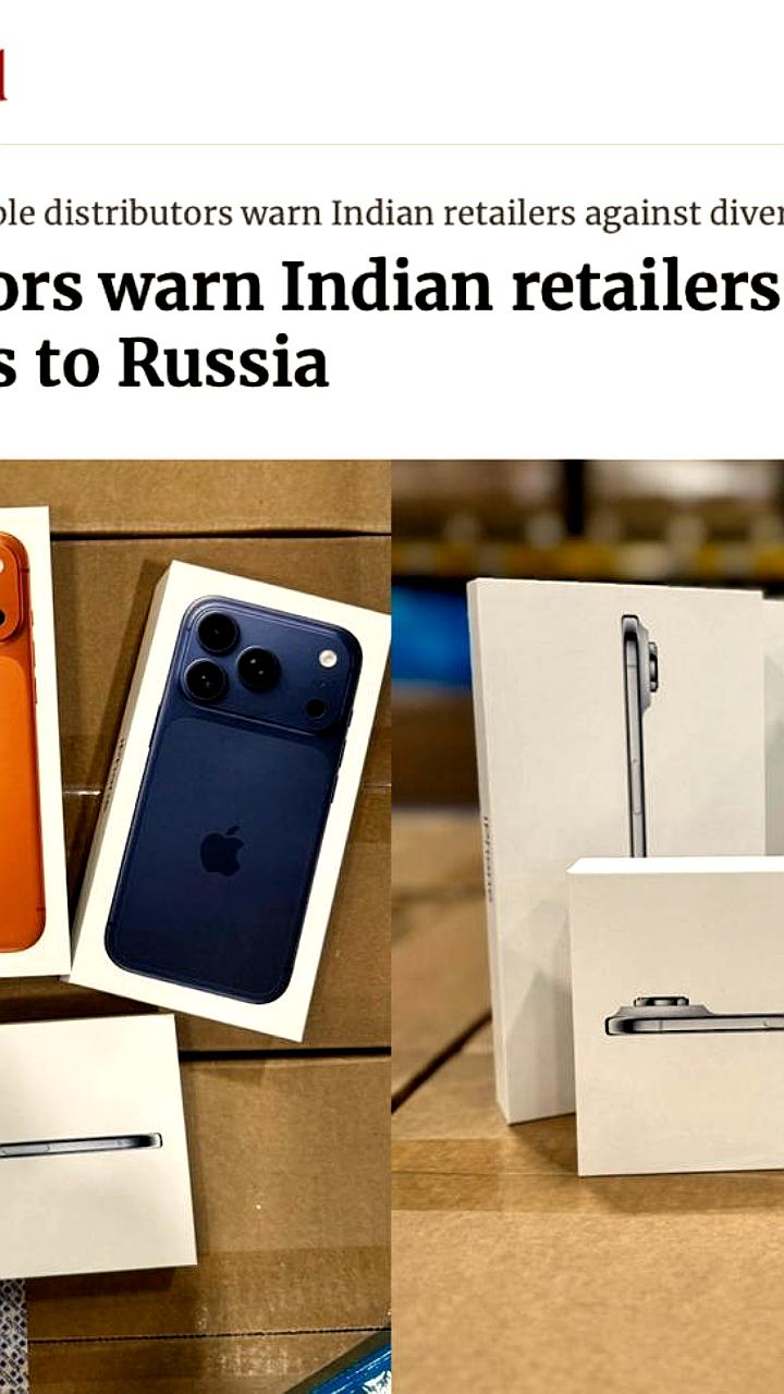 Apple вводит штрафы для дистрибьюторов за поставки iPhone в Россию