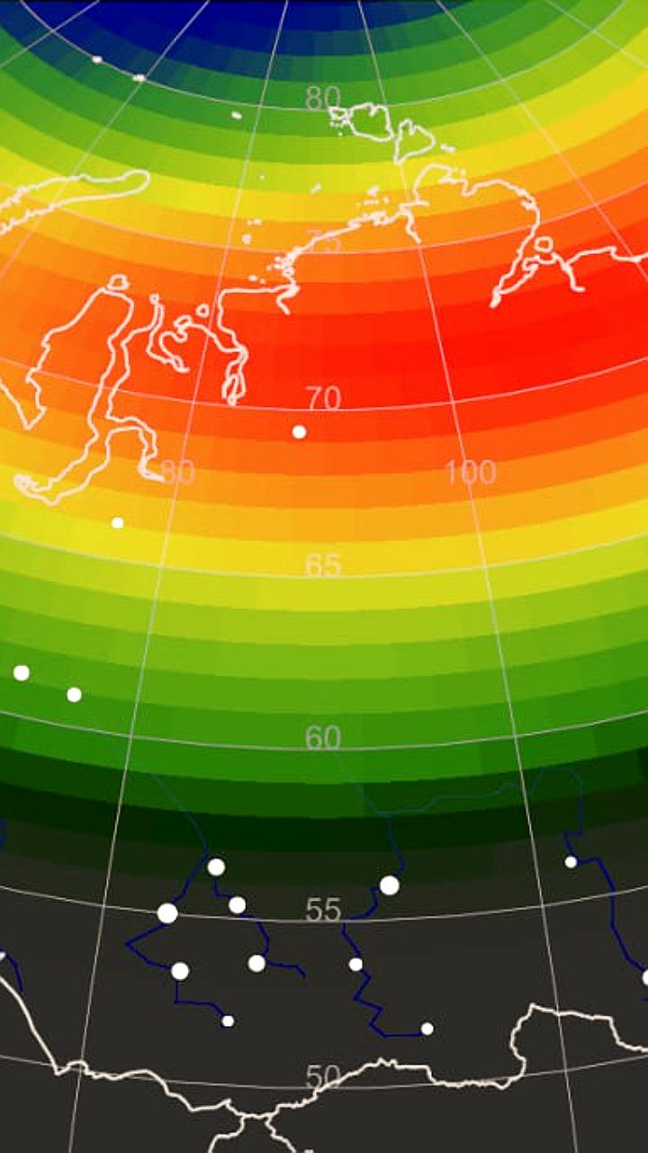 Полярные сияния становятся более заметными в Нижегородской области и других регионах России