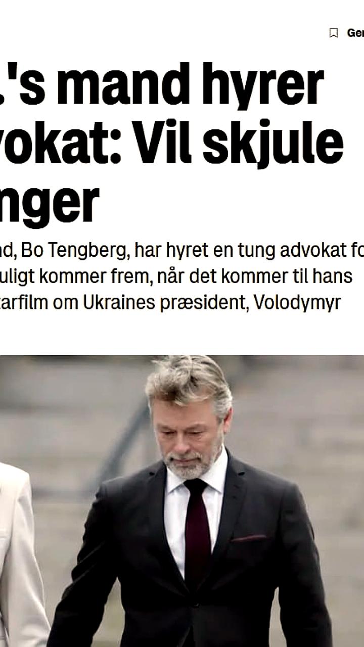 Скандал вокруг мужа премьера Дании из-за фильма о Зеленском на бюджетные деньги