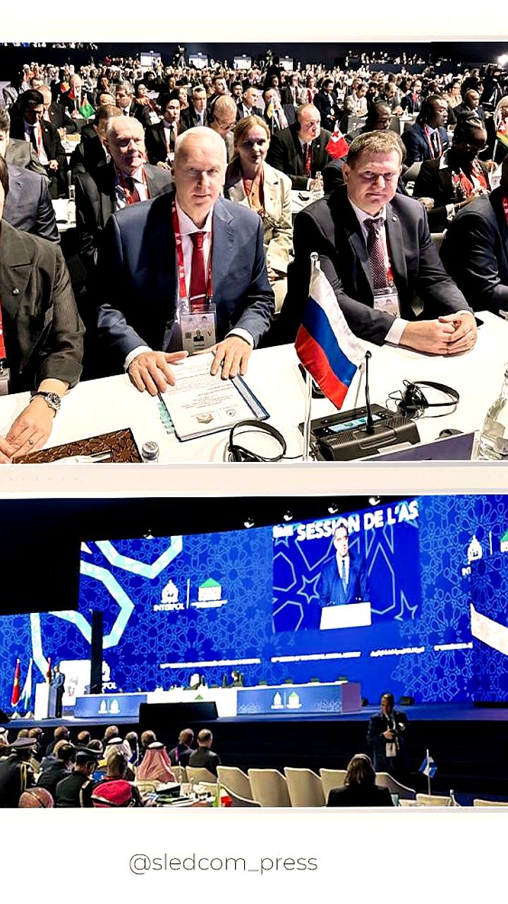 Александр Бастрыкин участвует в 93-й Генеральной ассамблее Интерпола в Марракеше