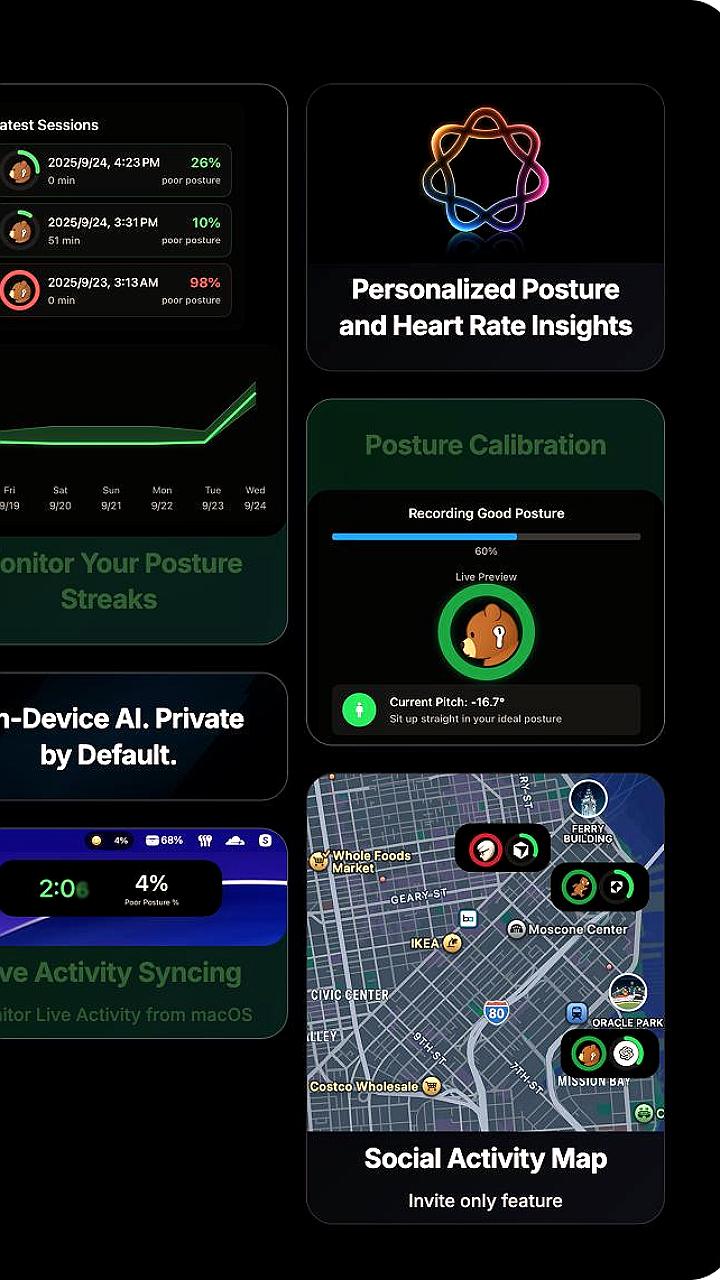 Новое приложение для AirPods поможет контролировать осанку и избавит от боли в спине