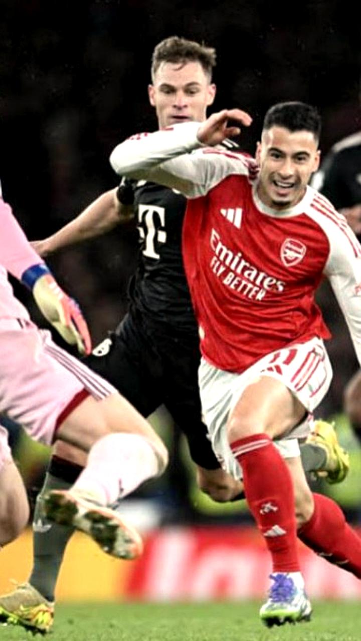 Арсенал одерживает первую победу над Баварией в Лиге чемпионов