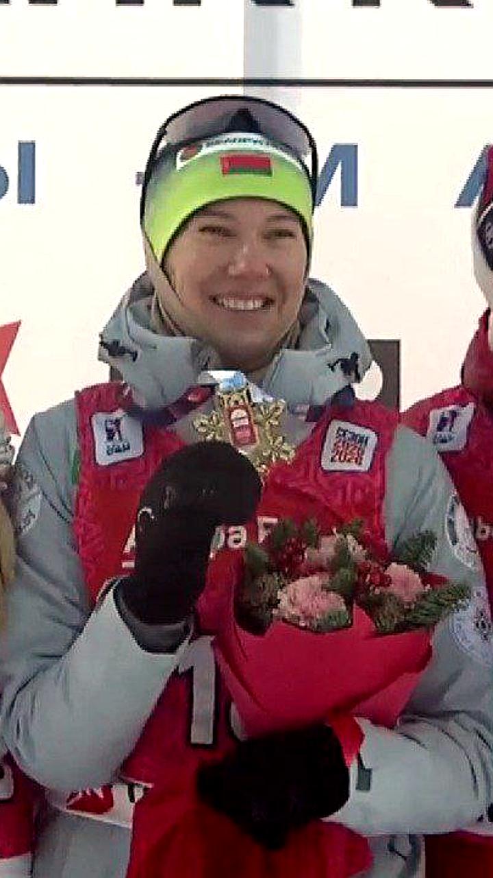 Анна Сола победила в спринте на Кубке России в Ханты-Мансийске