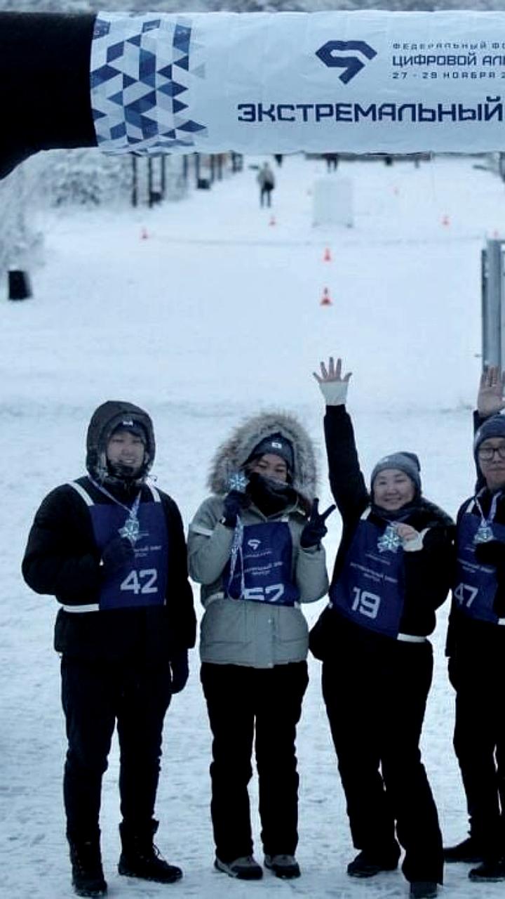 В Якутске прошел экстремальный забег при температуре 30°C