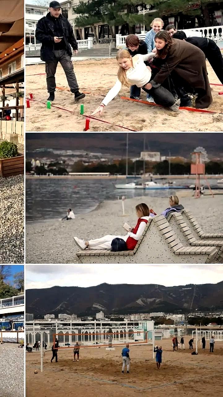 В Краснодарском крае открылись более 70 зимних пляжей для круглогодичного отдыха