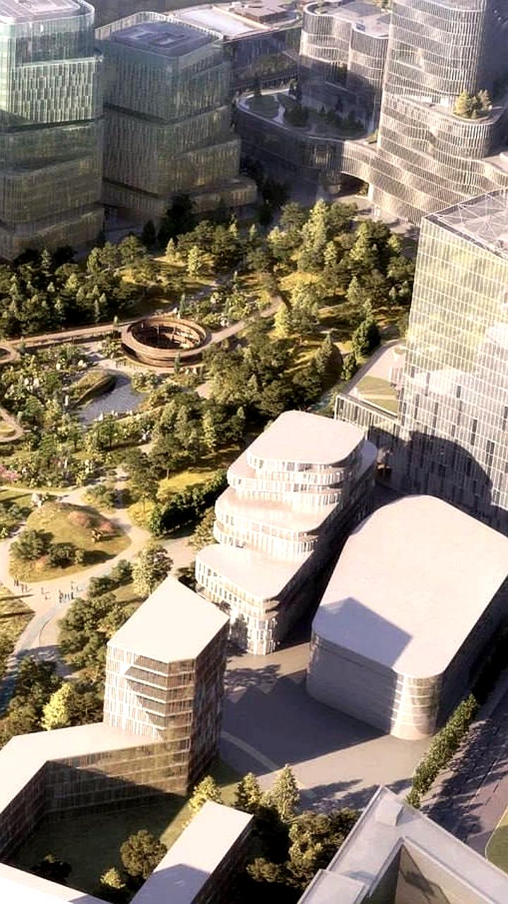 Строительство нового офиса Среднерусского банка Сбера в СберСити начато