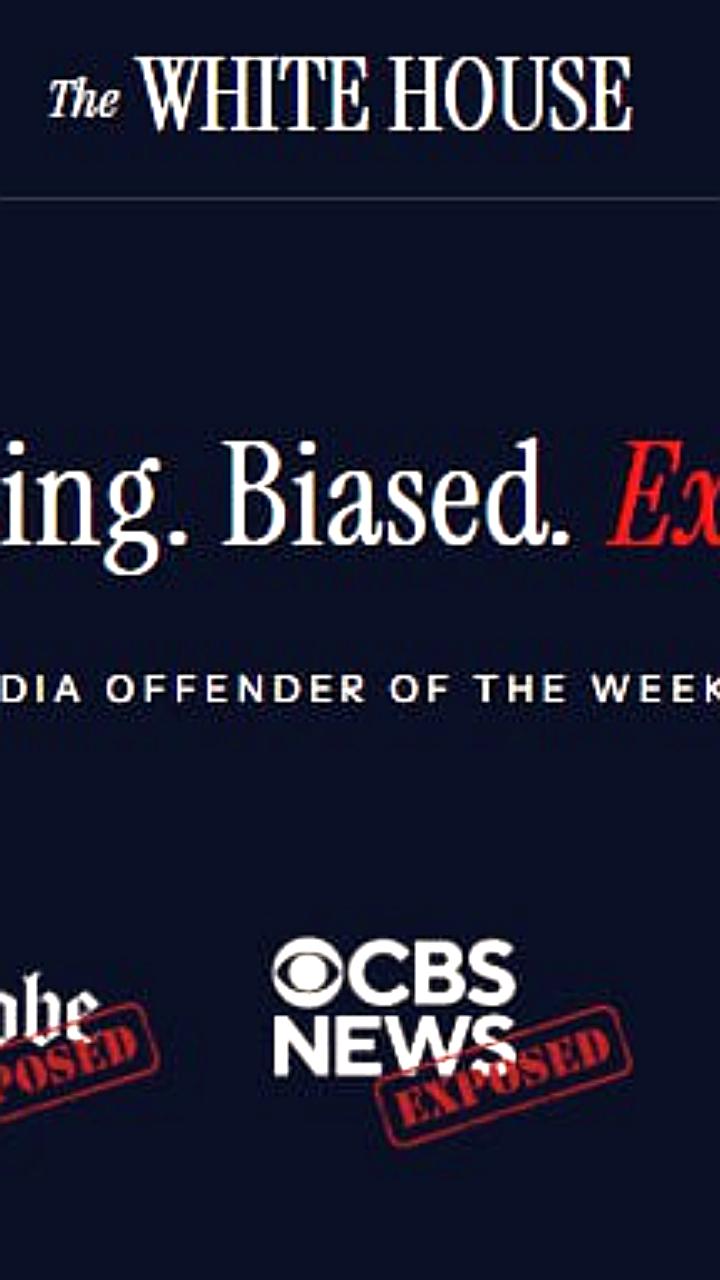 Белый дом создал виртуальную Доску позора для СМИ, распространителей фейков