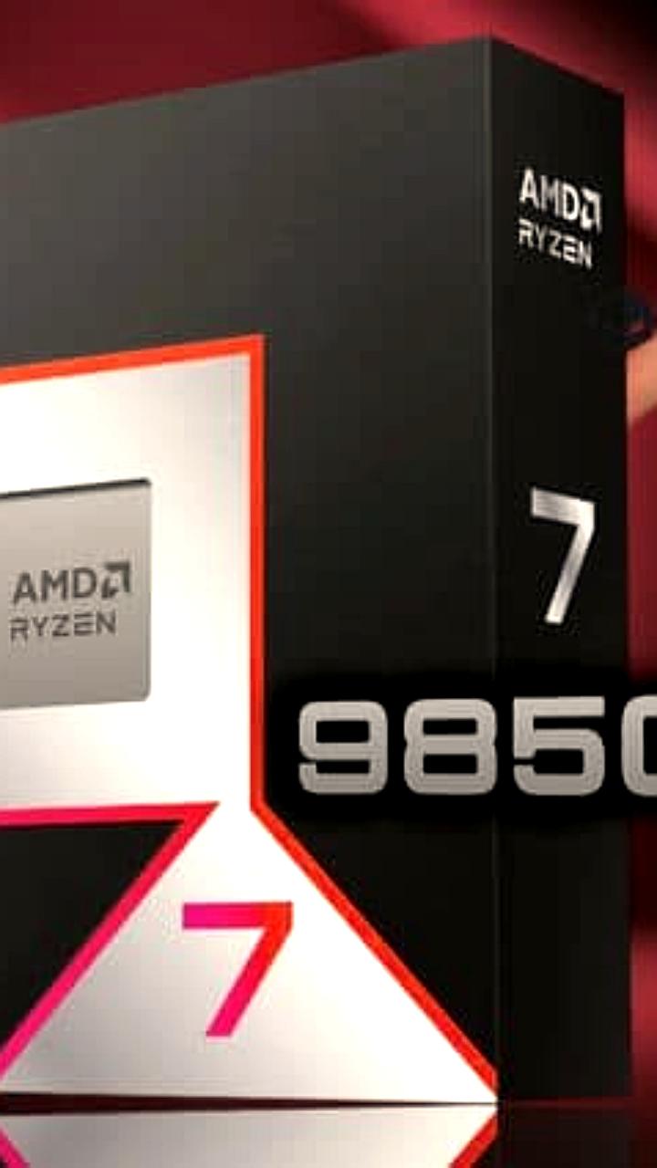 AMD анонсировала Ryzen 7 9850X3D как новый лидер игровых процессоров