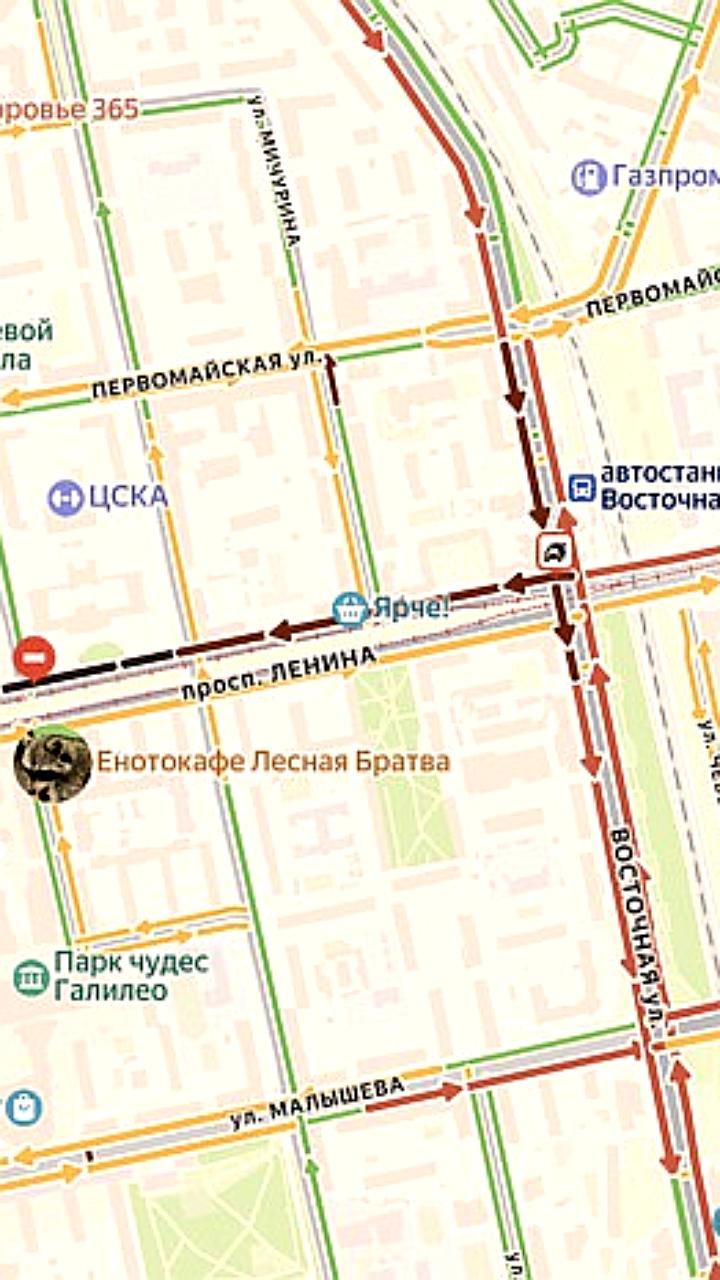 В Екатеринбурге временно закроют движение на проспекте Ленина из-за церемонии