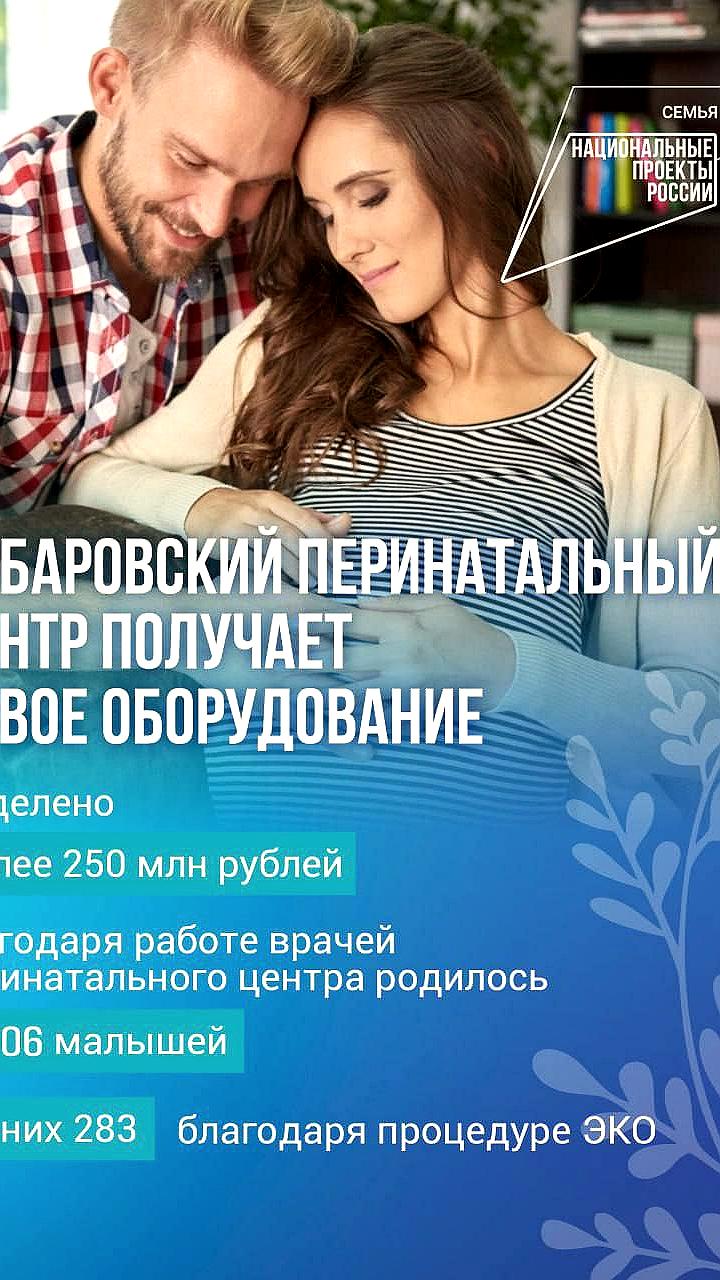 Хабаровский перинатальный центр получил 250 миллионов рублей на обновление оборудования