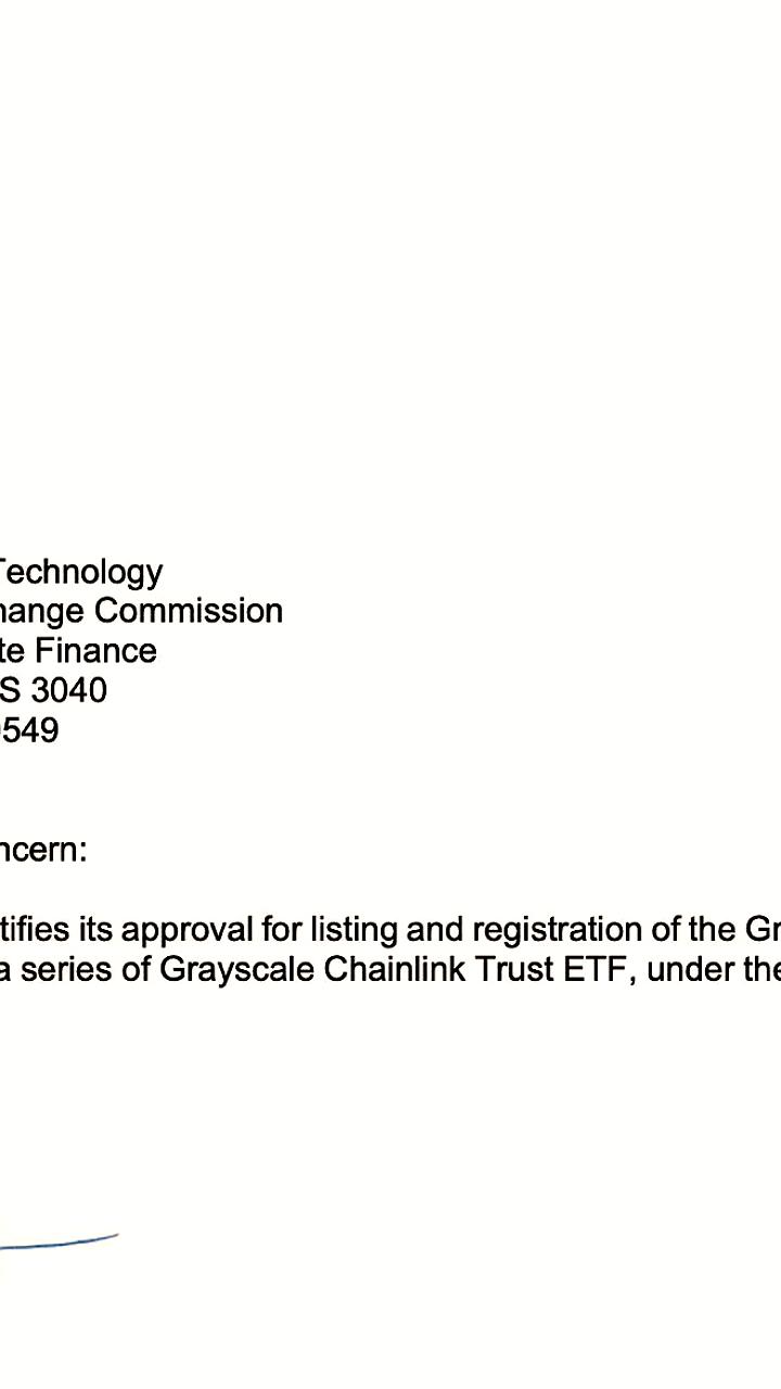 Запуск первого спотового ETF на основе Chainlink ожидается на этой неделе