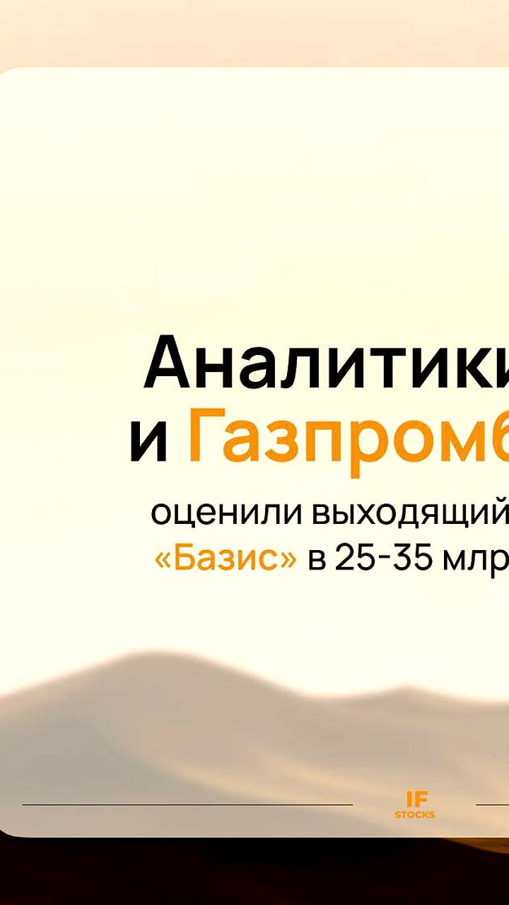 Оценка группы Базис перед IPO составила 25-35 млрд рублей