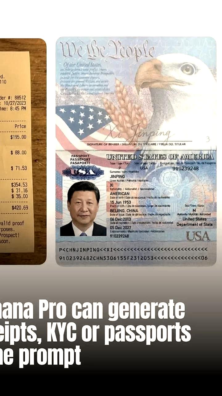 Искусственный интеллект Nano Banana Pro создает поддельные документы с высоким качеством