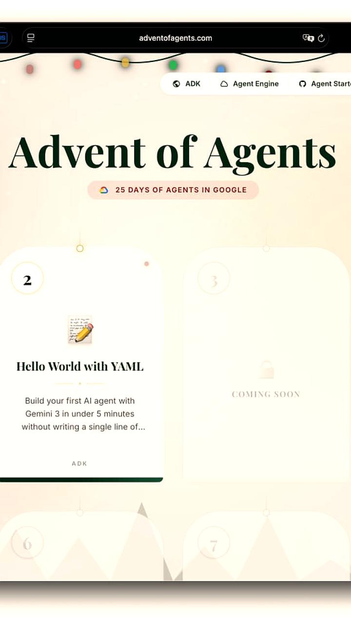 Google запускает адвент календарь для ИИ разработчиков с ежедневными уроками