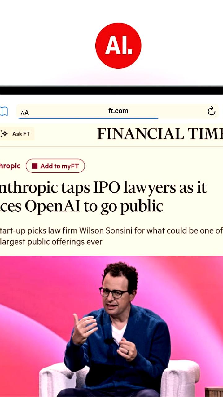 Anthropic готовится к IPO в 2026 году, стремясь опередить OpenAI