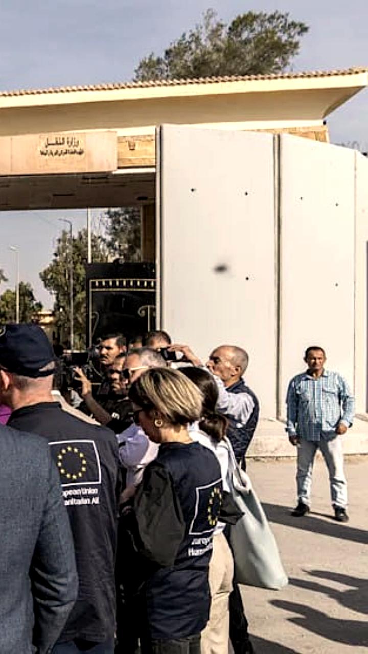 Открытие пограничного перехода Рафах для жителей Газы в Египет