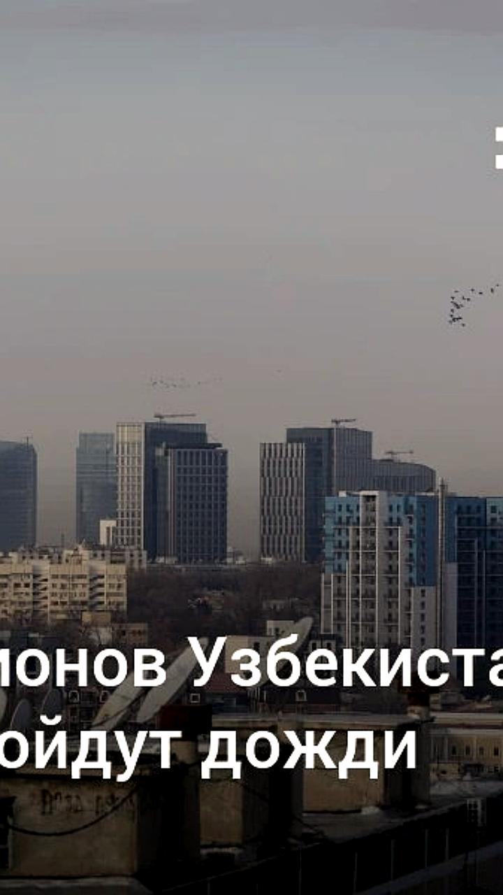Узбекистан ожидает дожди и снег 4 декабря