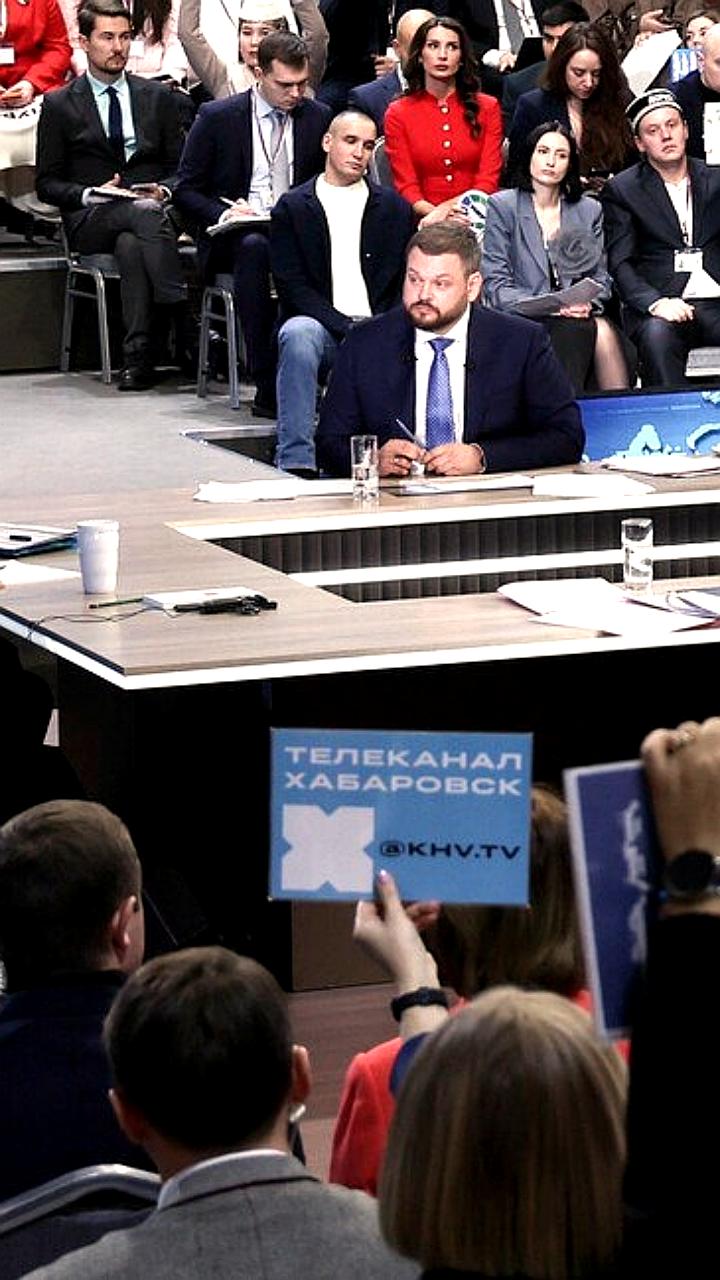 Владимир Путин подведет итоги года в прямом эфире 19 декабря