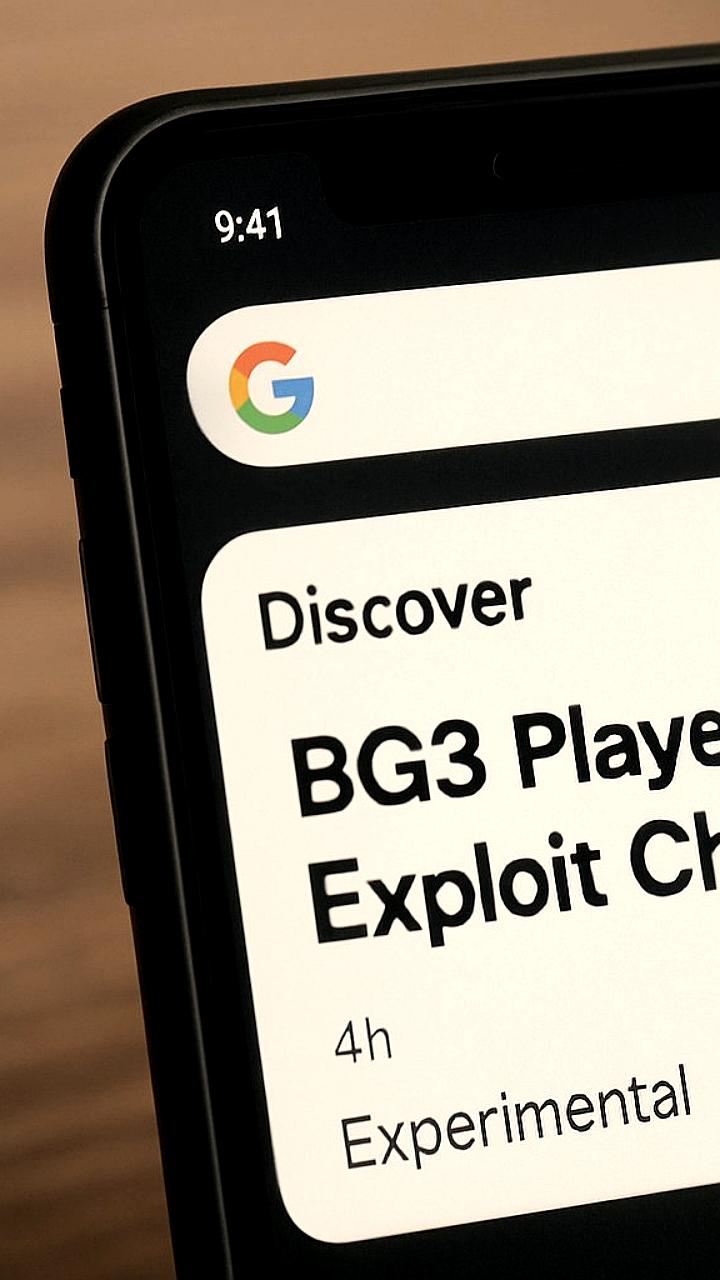 Google тестирует ИИ для замены заголовков новостей в Discover