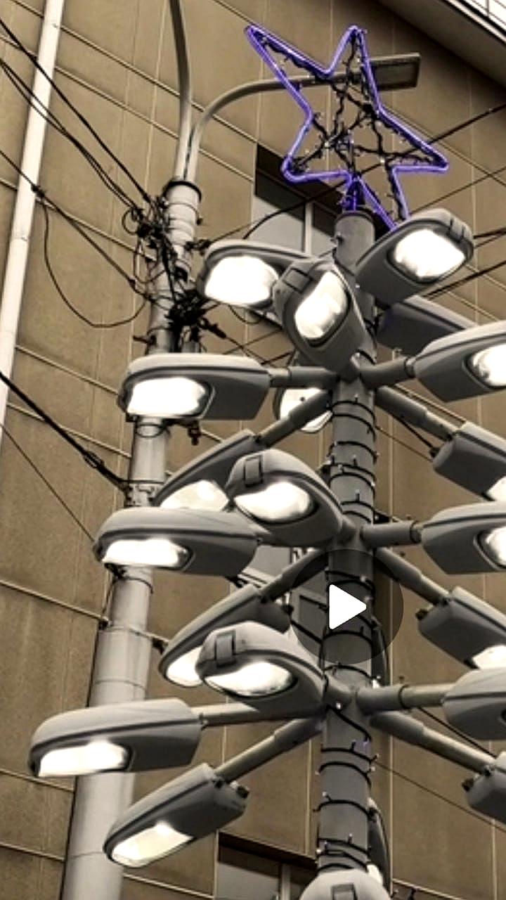 В Уфе установили арт-объект из светильников на бульваре Ибрагимова