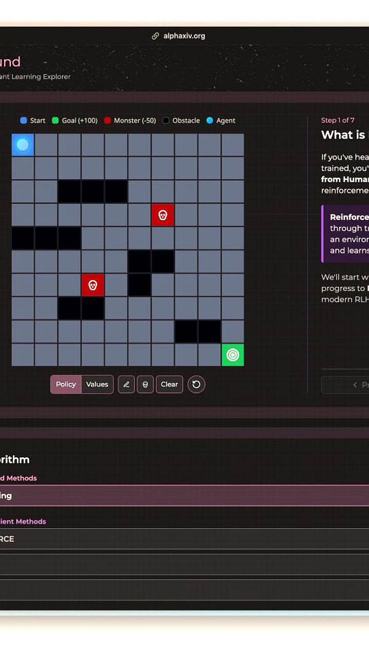 AlphaXiv запускает интерактивный тренажер для обучения нейронных сетей