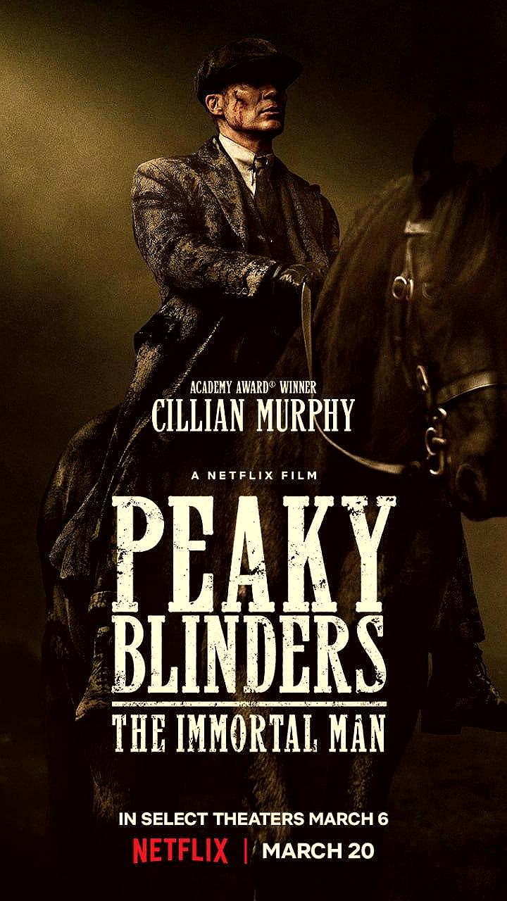 Первый постер фильма 'Острые козырьки: Бессмертный человек' с Киллианом Мерфи и Аль Капоне