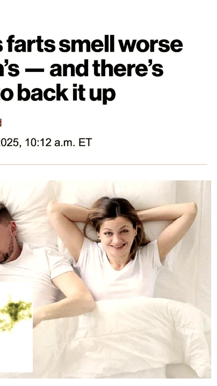 Исследование: Женские пуки содержат больше сероводорода и пахнут сильнее