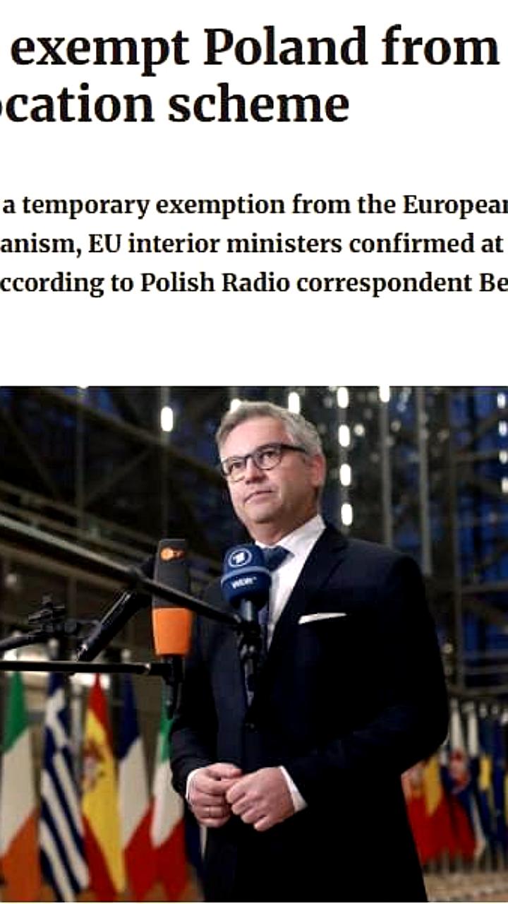 ЕС освободил Польшу от миграционного пакта до 2026 года