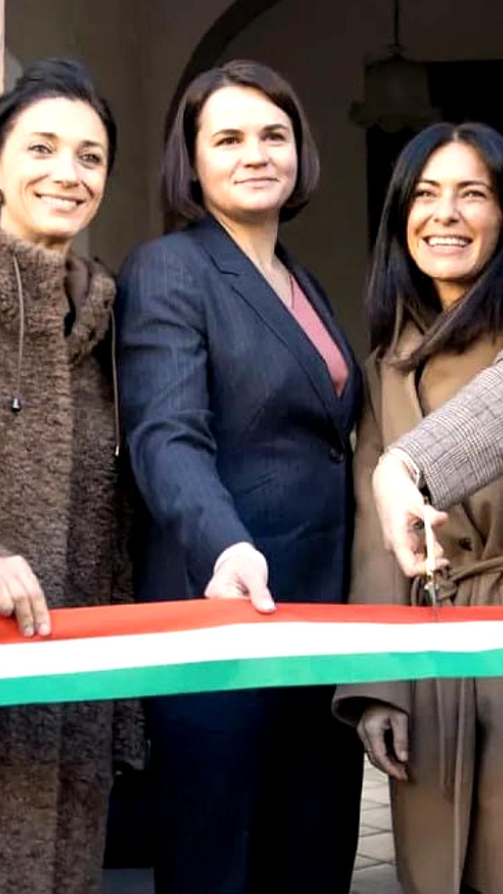 Светлана Тихановская открыла новый офис в Флоренции с поддержкой Еврокомиссии