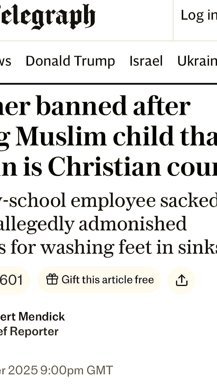 Учительница в Лондоне уволена за высказывание о христианском статусе Британии