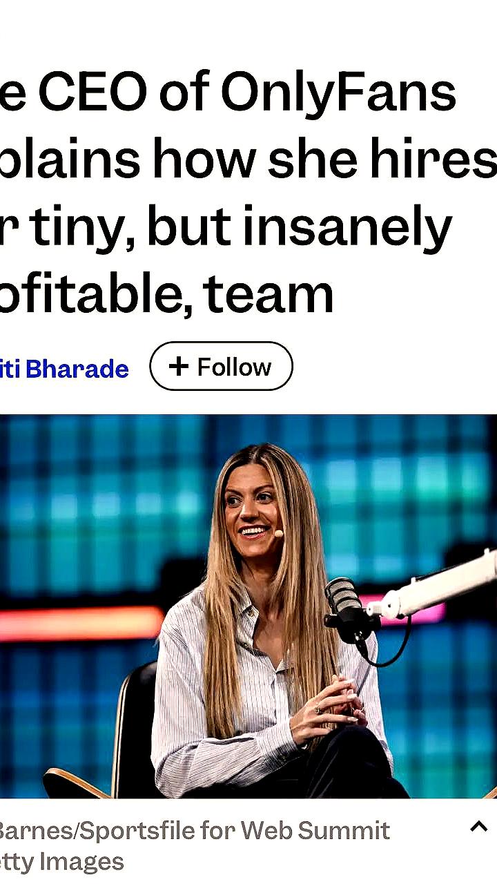 Глава OnlyFans раскрыла секрет успеха: отказ от менеджеров среднего звена