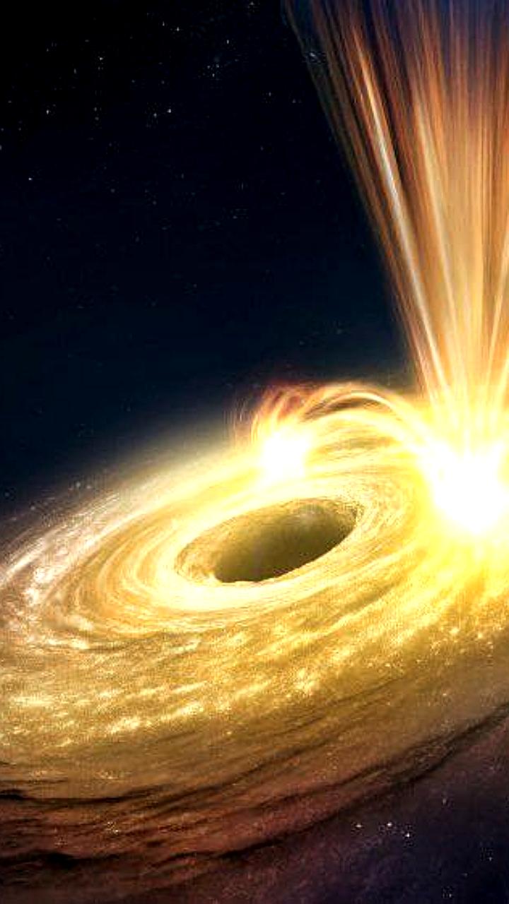 Астрономы зафиксировали мощный выброс газа черной дыры NGC 3783