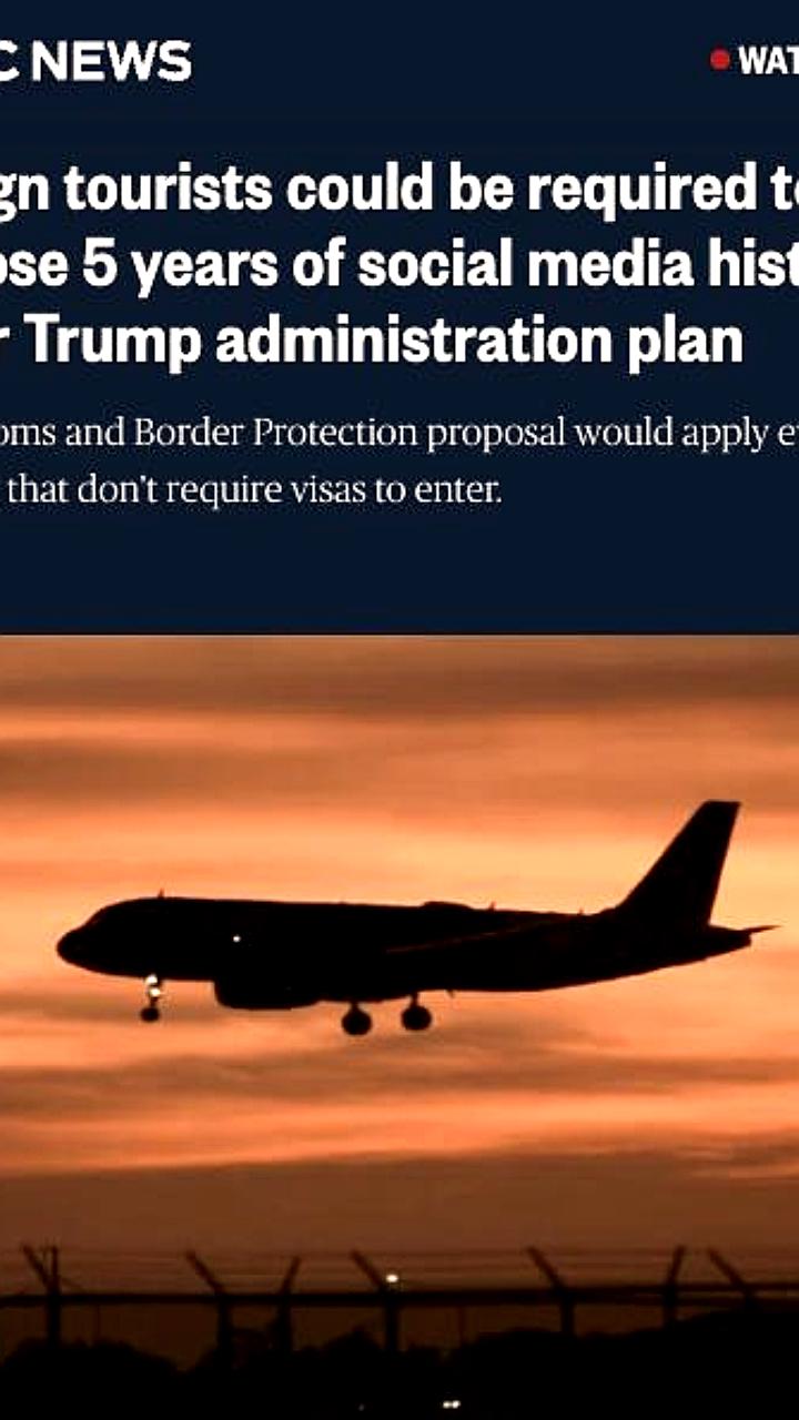 США могут ввести обязательное раскрытие данных из соцсетей для иностранных туристов