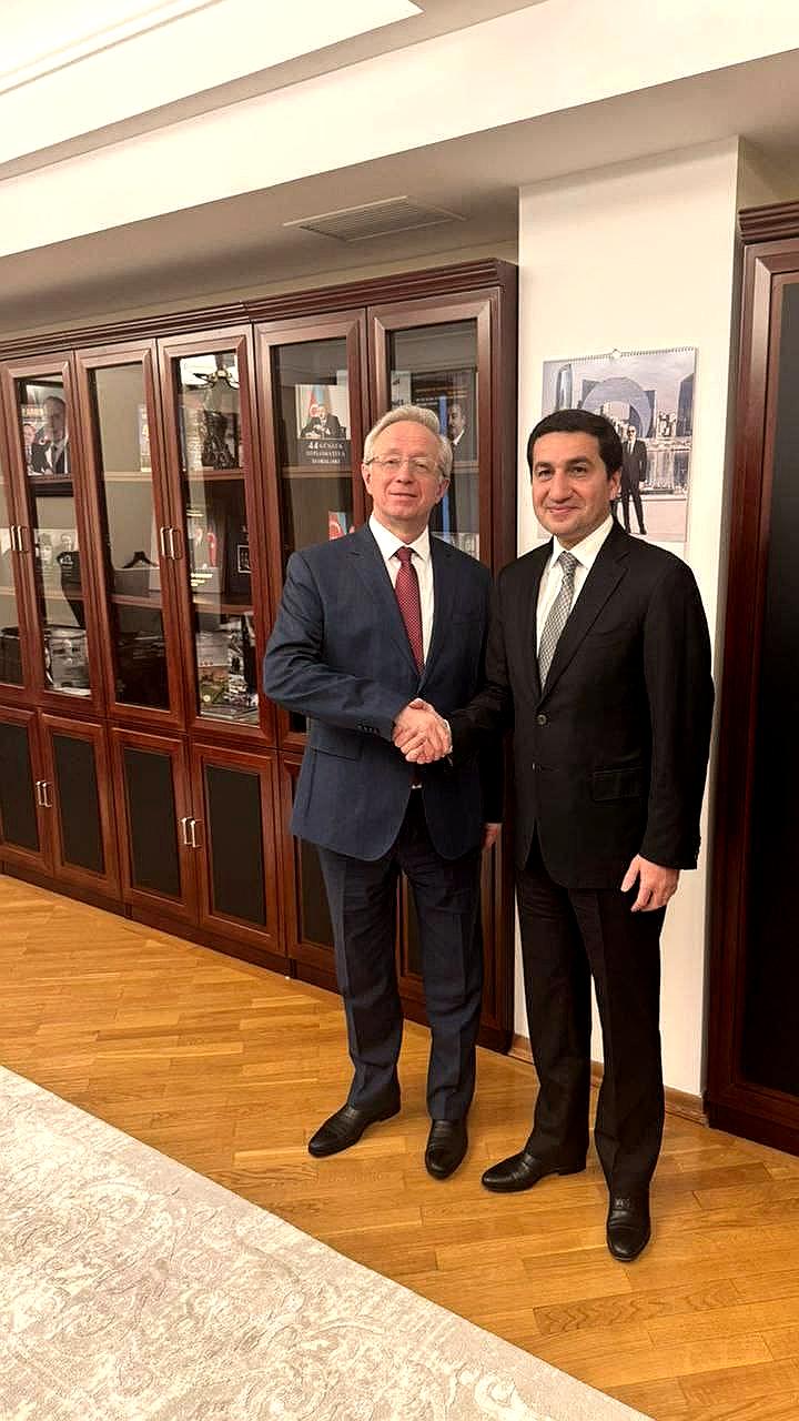 Встреча помощника президента Азербайджана с замминистрами иностранных дел России