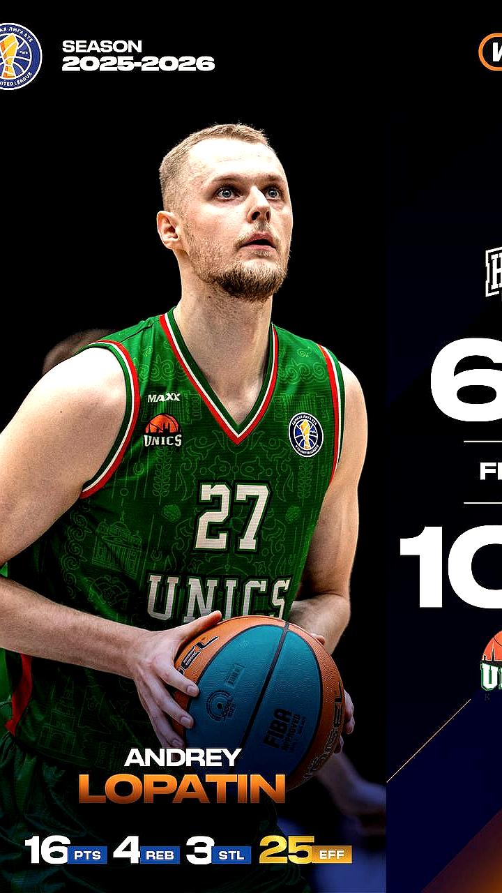 УНИКС одерживает вторую подряд победу над Пари НН в Единой лиге ВТБ