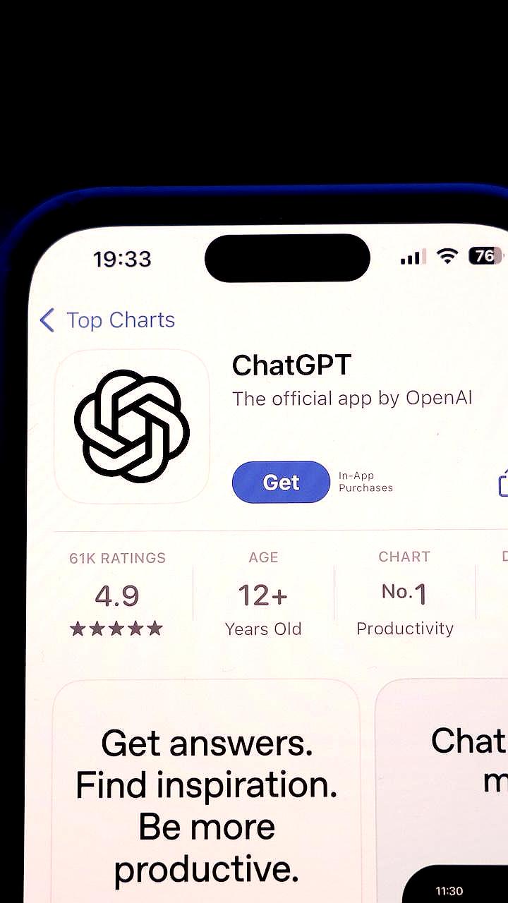 ChatGPT становится самым скачиваемым приложением в американском App Store в 2025 году