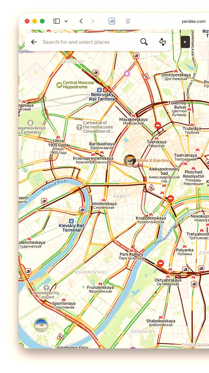 Пробки в Москве достигли 10 баллов из-за предновогодней суеты