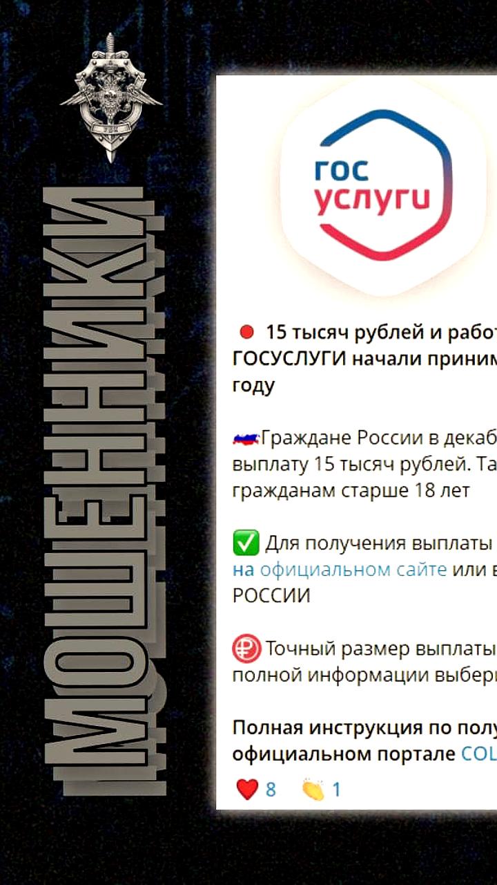Мошенники используют имя Госуслуг для обмана россиян с обещаниями выплат