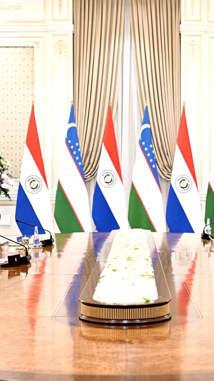 Переговоры президента Узбекистана с президентом Парагвая и встреча с Папой Римским