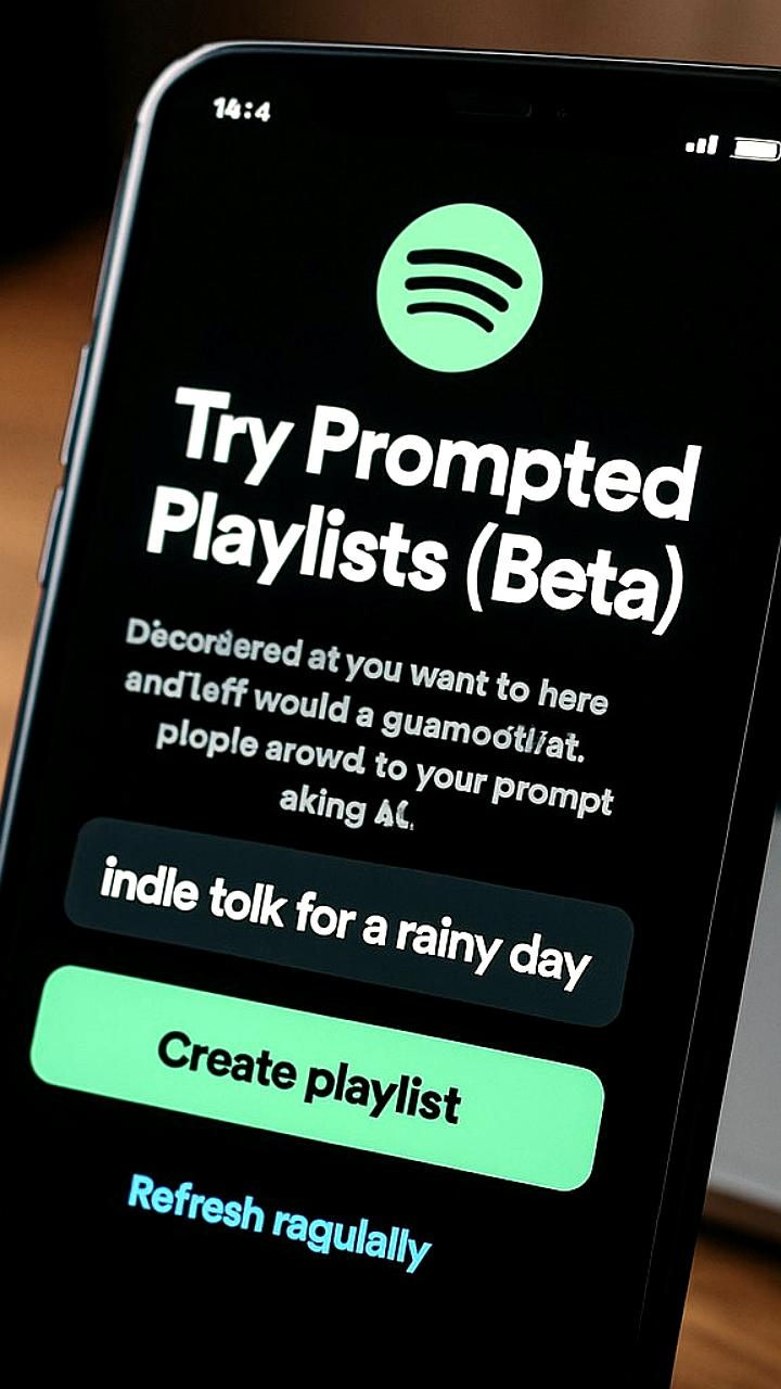 Spotify запускает функцию Prompted Playlists для создания персонализированных плейлистов с помощью ИИ