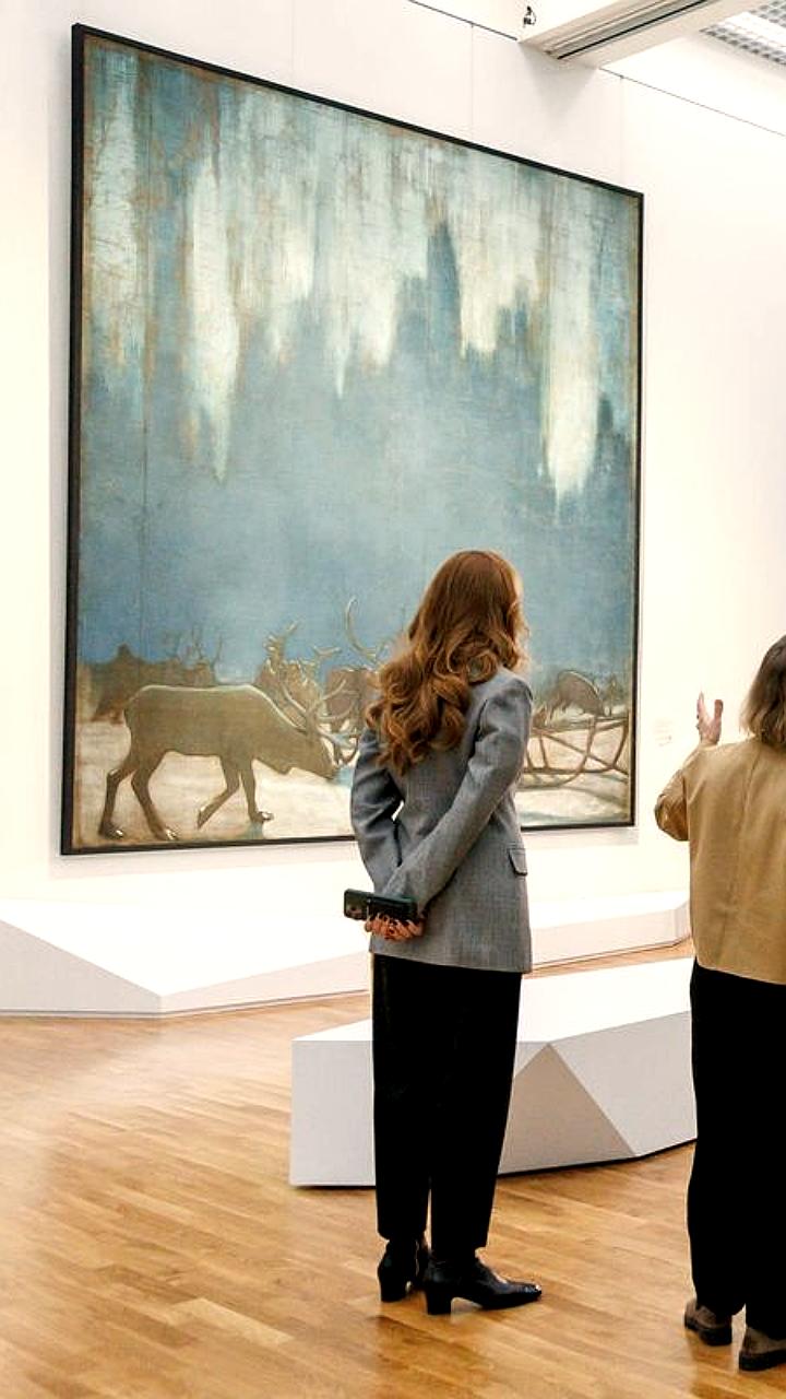 Реставрация картины Коровина 'Северное сияние' при поддержке Росатома открывает выставку в Третьяковской галерее