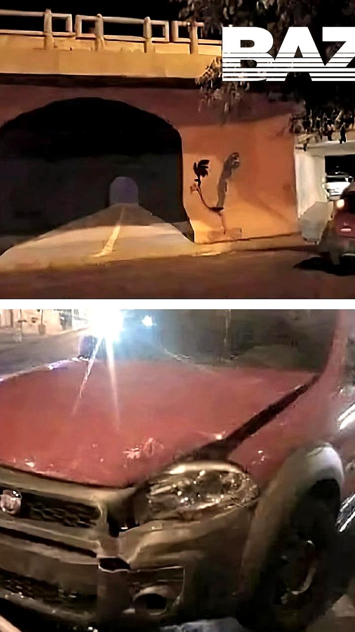 Водитель в Солт Лейк Сити попался на пранк с фейковым туннелем