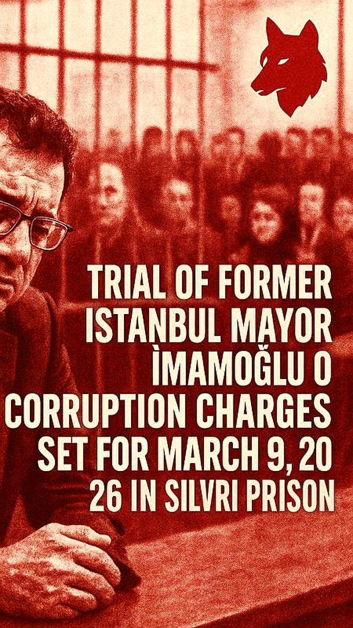 Судебный процесс над экс-мэром Стамбула Имамоглу может затянуться на 12 лет