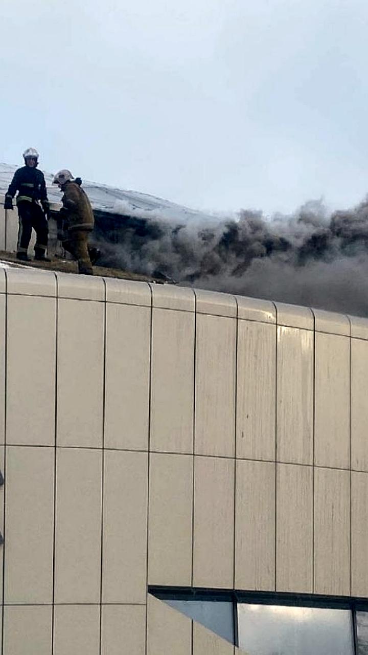 Пожар в аквапарке Суздаля: эвакуированы 210 человек